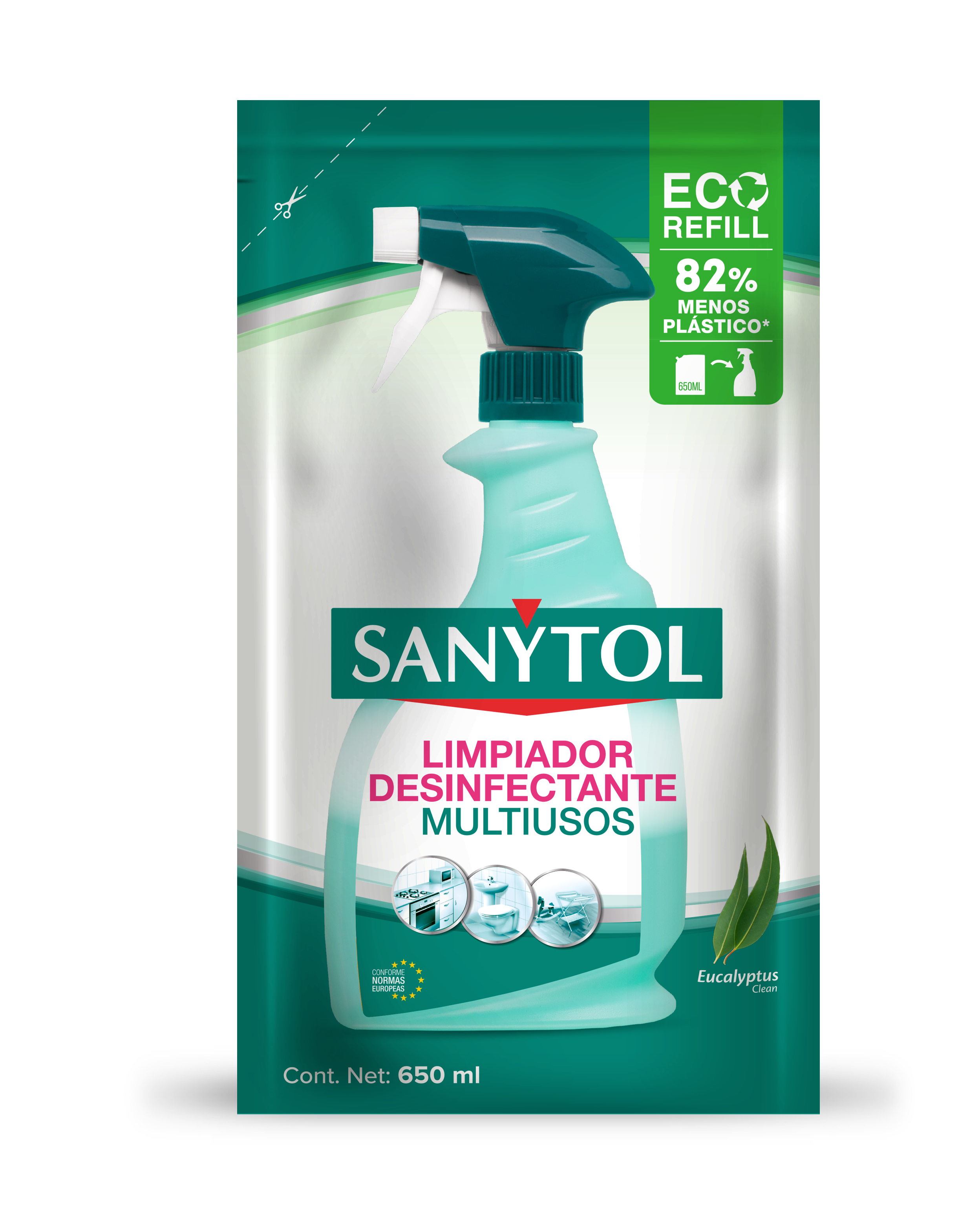 Limpiador Desinfectante Sanytol Multiusos - Jüsto Súper a Domicilio